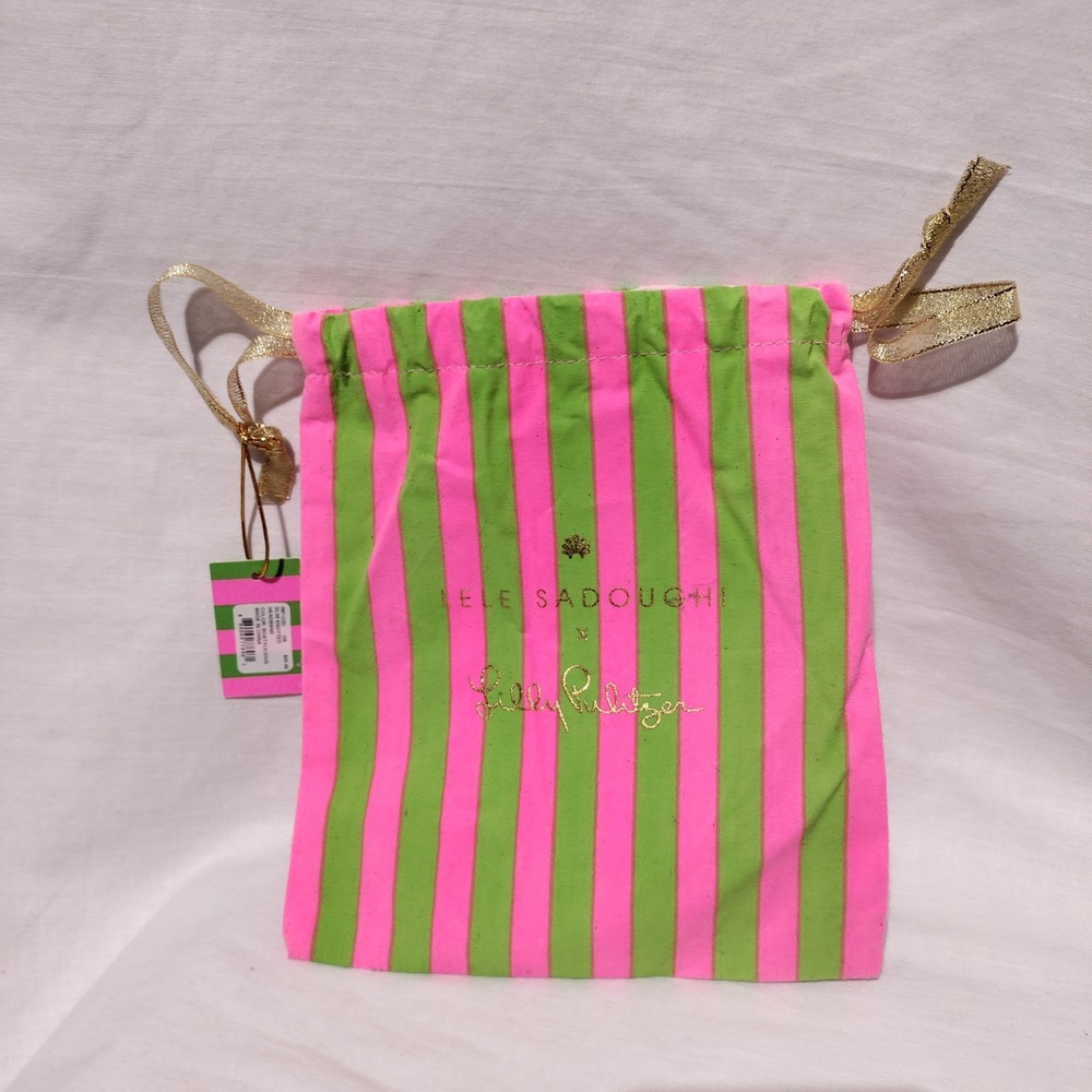 Lilly Pulitzer Lele Sadoughi‎ Dust Bag (Only) Approx 7"x8"